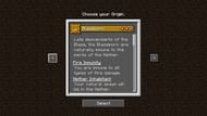 Blazeborn origin (Image via Minecraft)